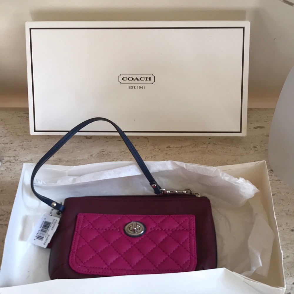 Coach wristlet